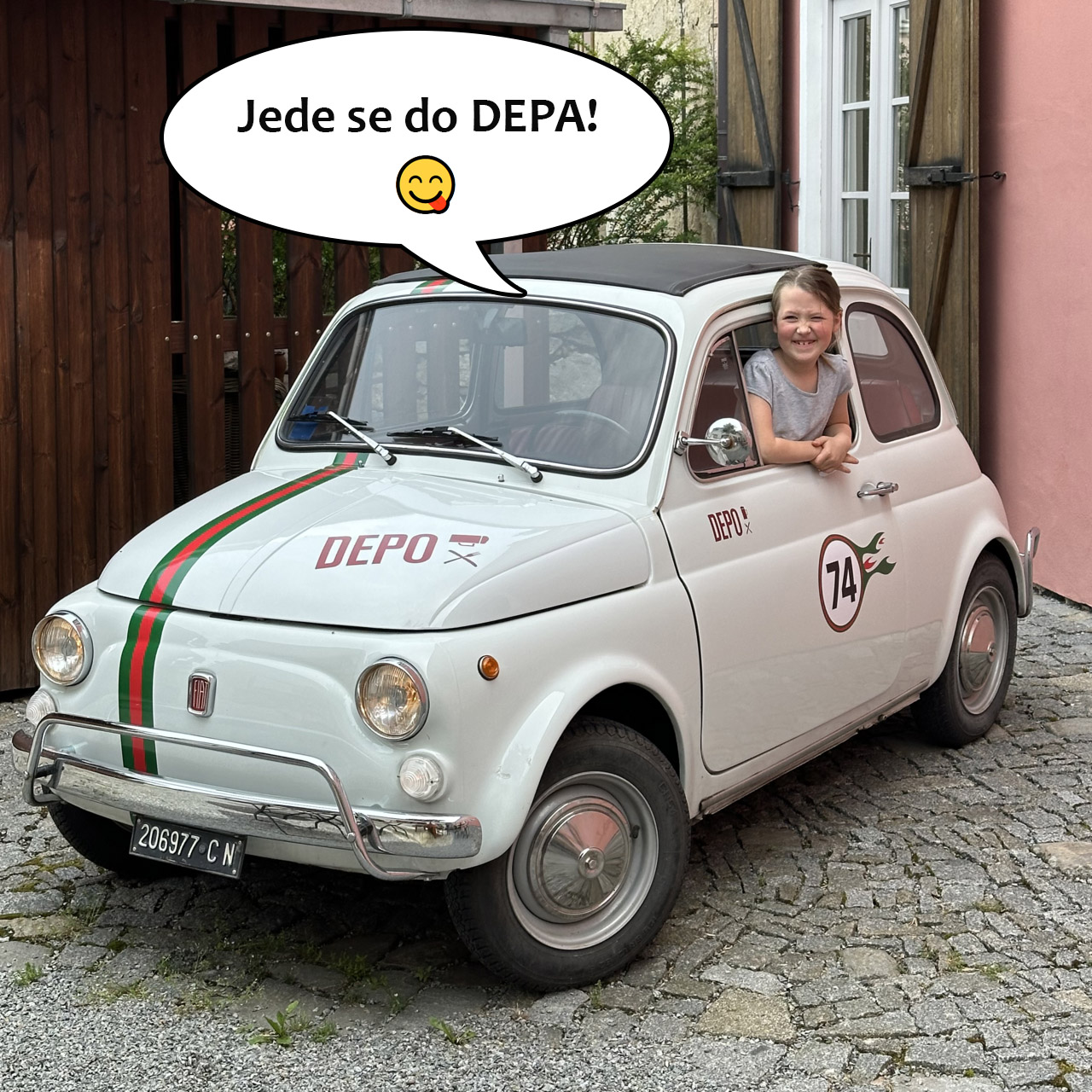 Dekorace na zahrádce DEPO